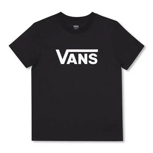 Maglia a Maniche Corte Donna Vans Drop V SS Crew-B Nero | Vans