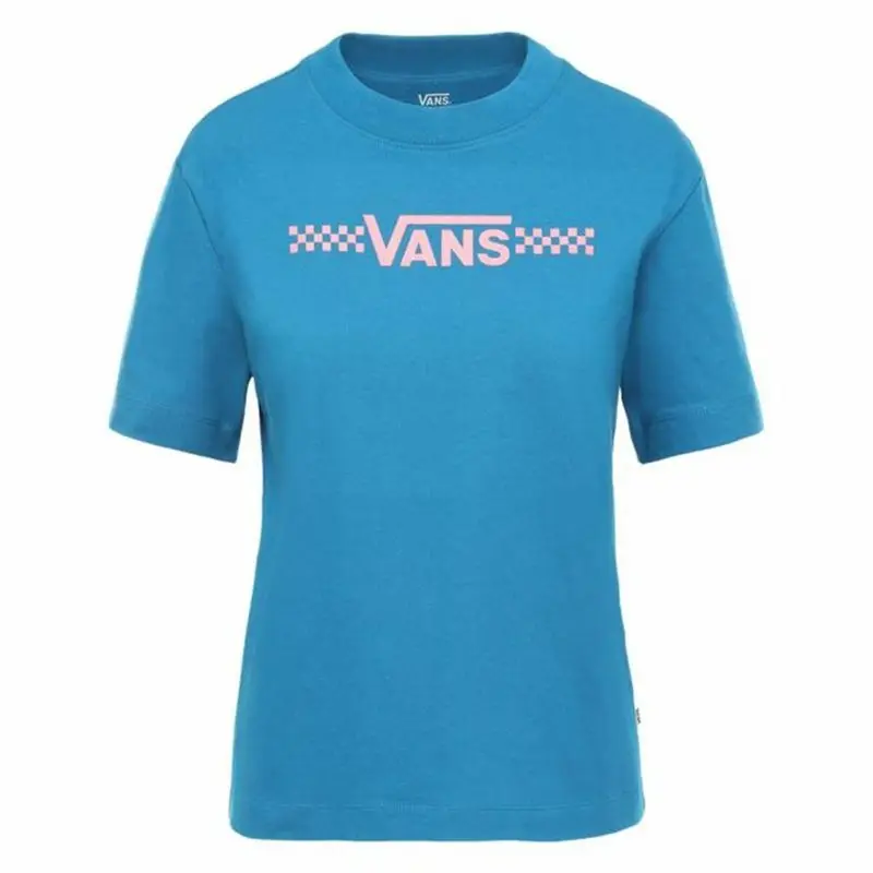 Maglia a Maniche Corte Donna Vans Funnier Times Azzurro | Vans Blu