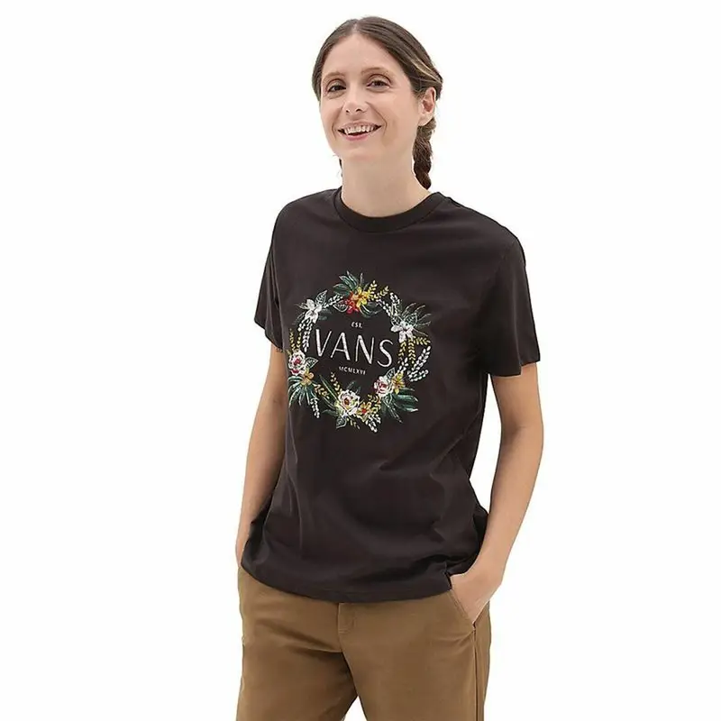 Maglia a Maniche Corte Donna Vans Wreath Of Flowers Bff Tee-B | Vans Multi