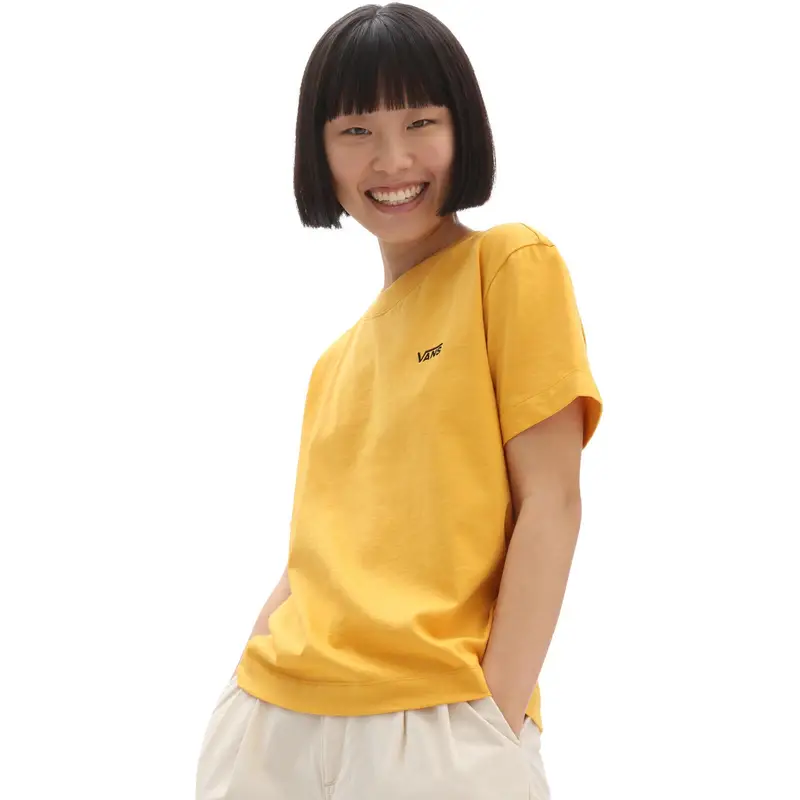 Maglietta Vans V Boxy. Giallo. Donne | Vans