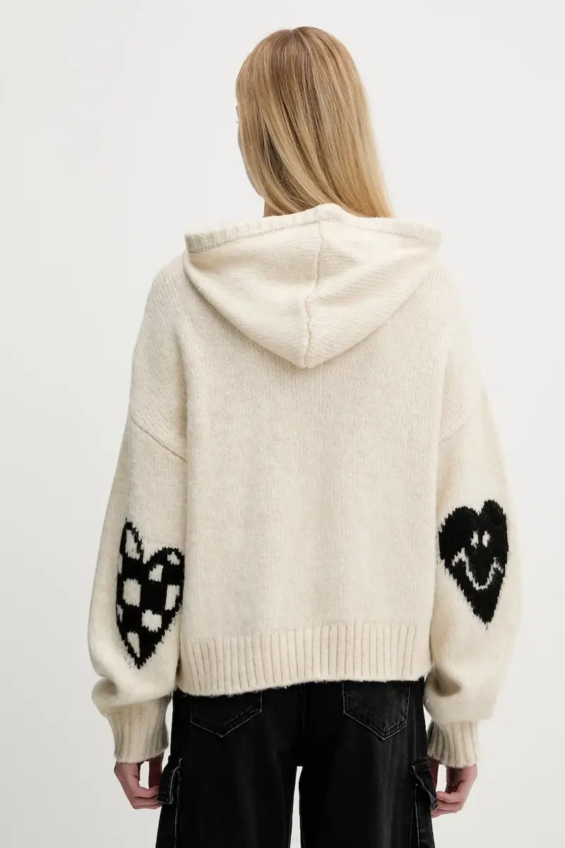 maglione donna colore beige VN000R52FS81 miniatura 3