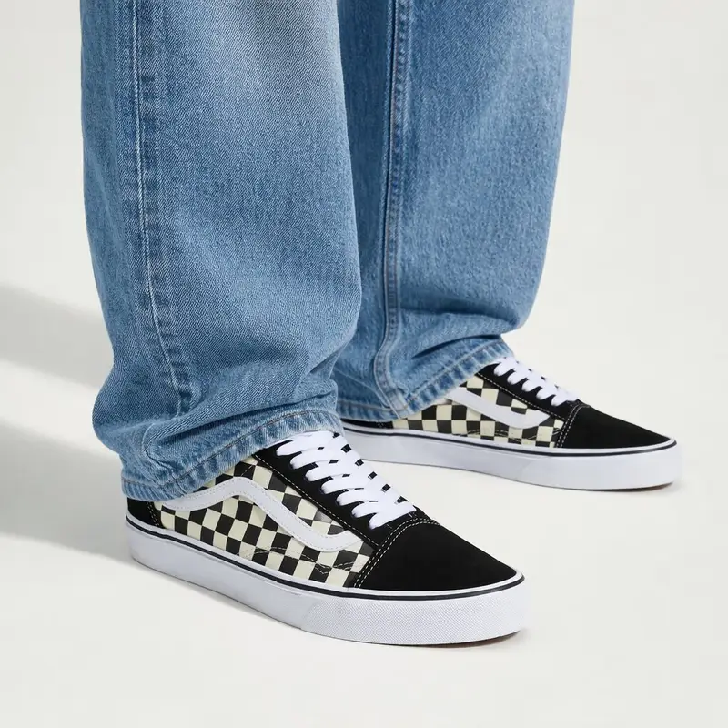 Old Skool Checkerboard Nero Bianco
