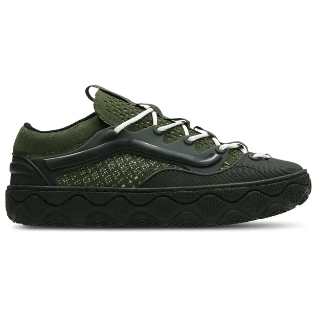 Old Skool male Scarpe - Verde - Cuoio, Tessile - Foot Locker Green