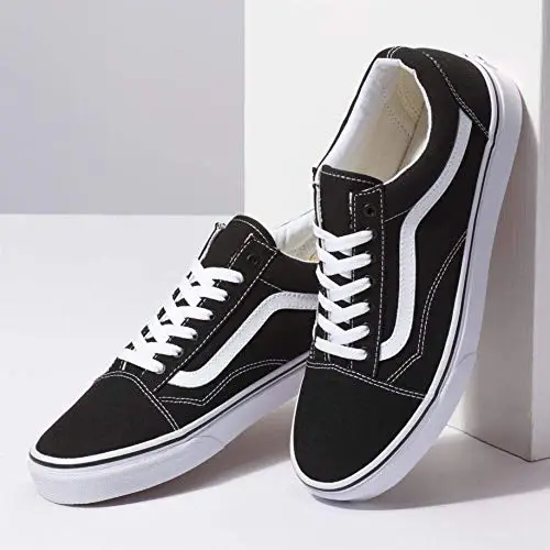 Vans Old Skool (Suede/Canvas), Sneaker Unisex - Adulto, Nero Black White, 40 EU Stretta miniatura 2