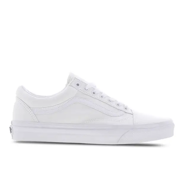 Old Skool Uomo - Sneakers Bianco - .5 - Cuoio, Sintetico White