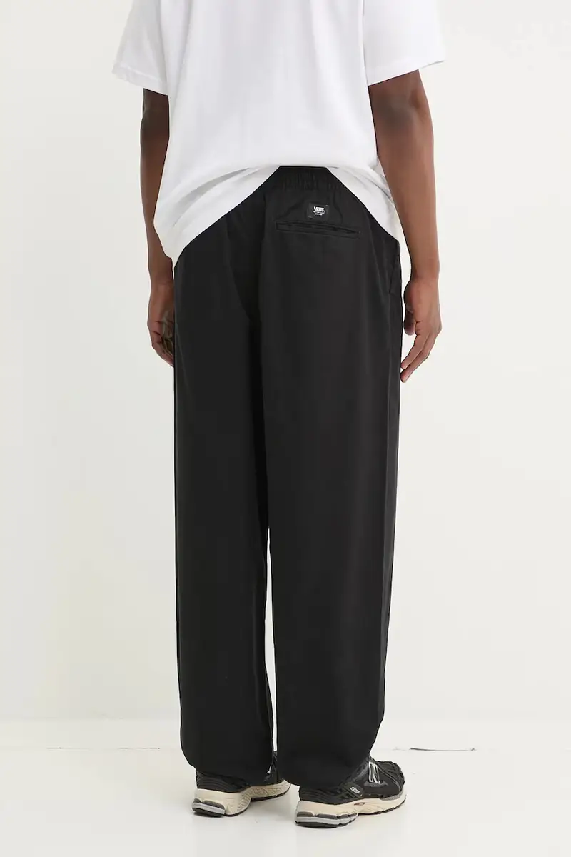 pantaloni in cotone uomo colore nero VN00000DBLK1 miniatura 3