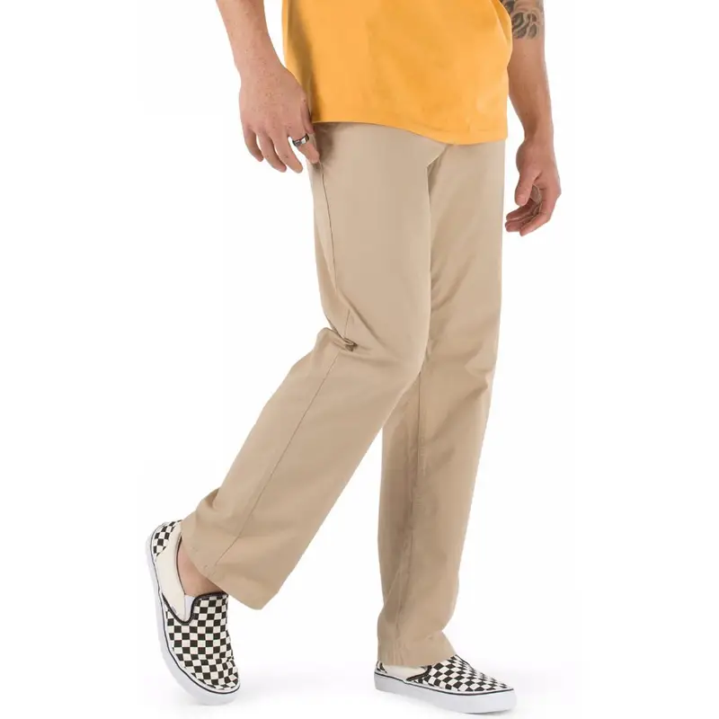 Pantaloni Skate Elastico Beige Uomo XL