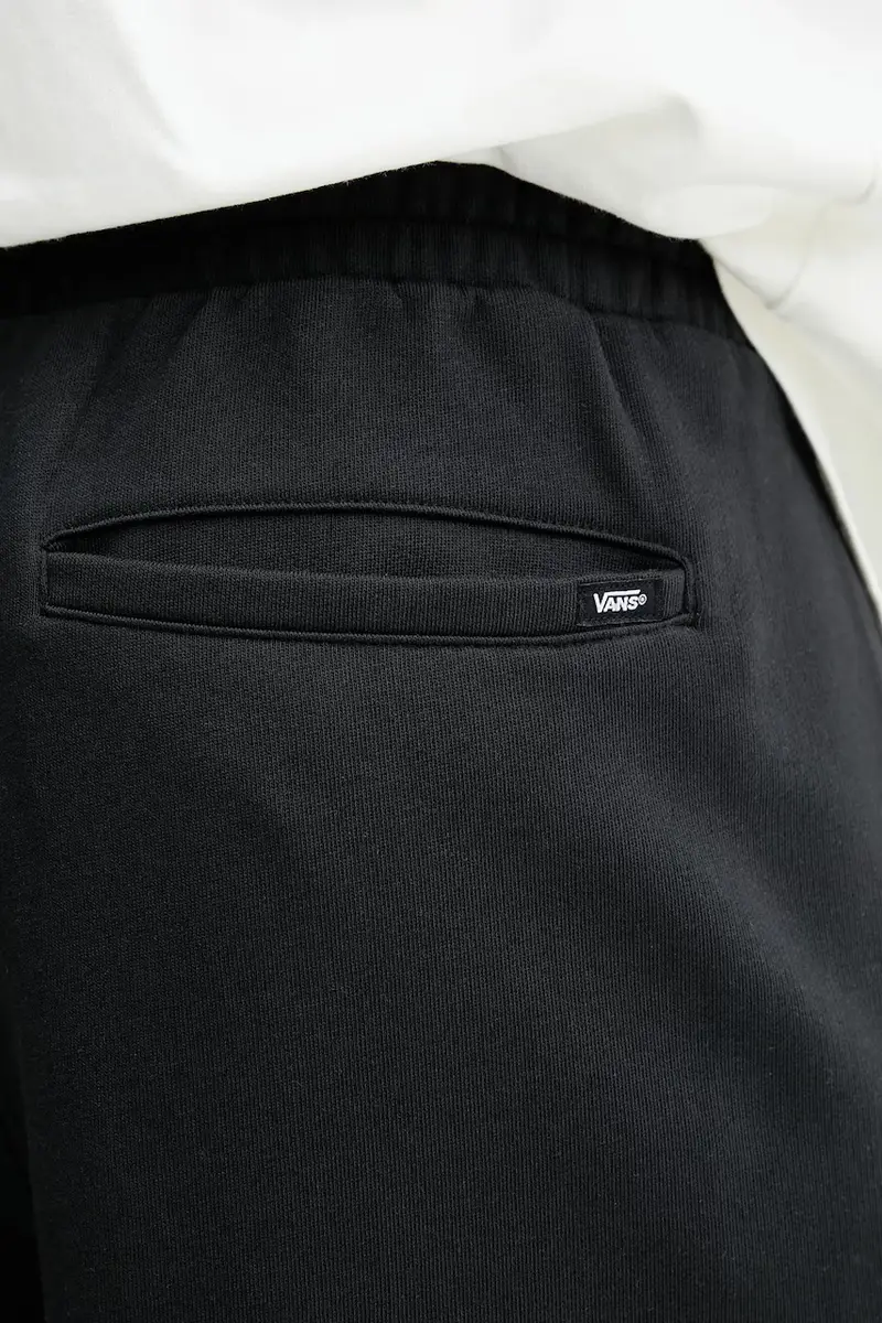 pantaloni tuta di cotone uomo colore nero con applicazione VN000RAXBLK1 miniatura 4