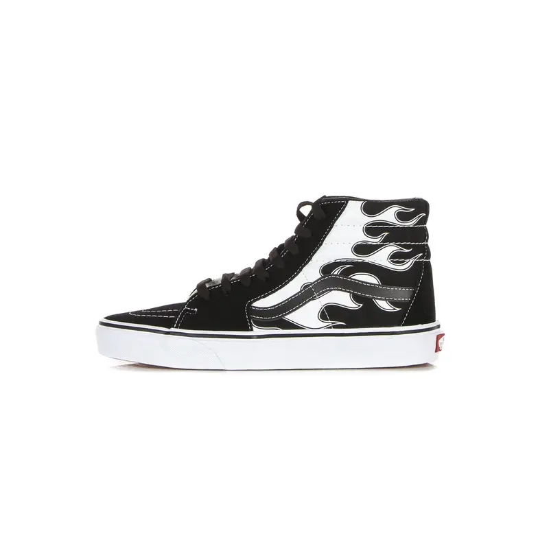 Scarpa Alta Uomo Sk8-hi (flame) Black/white