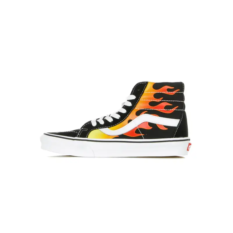Scarpa Alta Uomo Sk8-hi Reissue (flame) Black/black/true White