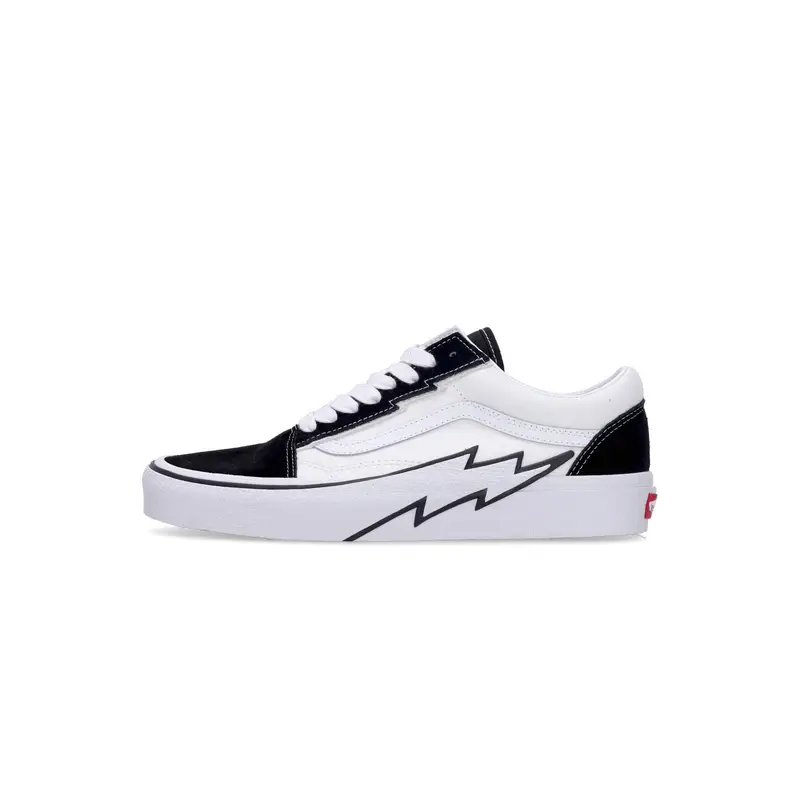 Scarpa Bassa Uomo Old Skool Bolt 2 Tone Black/true White