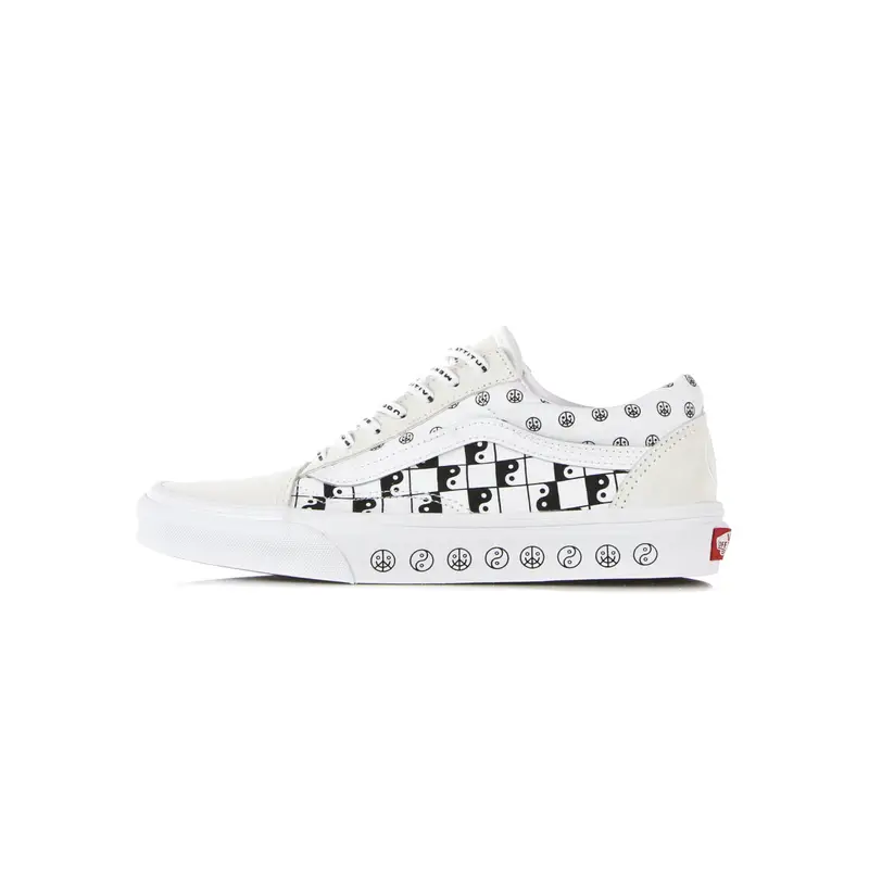 Scarpa Bassa Uomo Old Skool (pma) True White/black