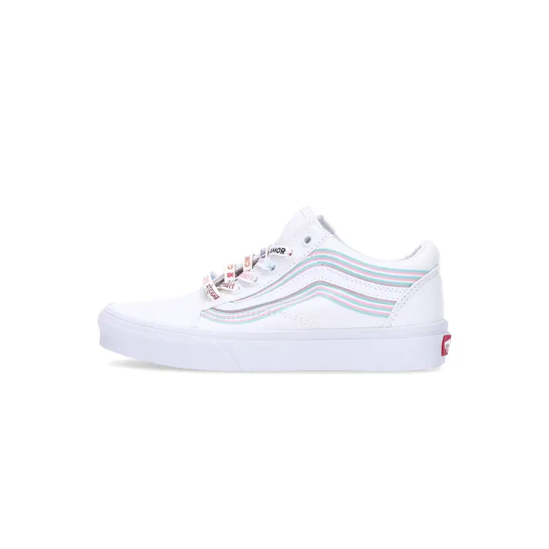 Scarpa Bassa Uomo Old Skool (pride) White/true White