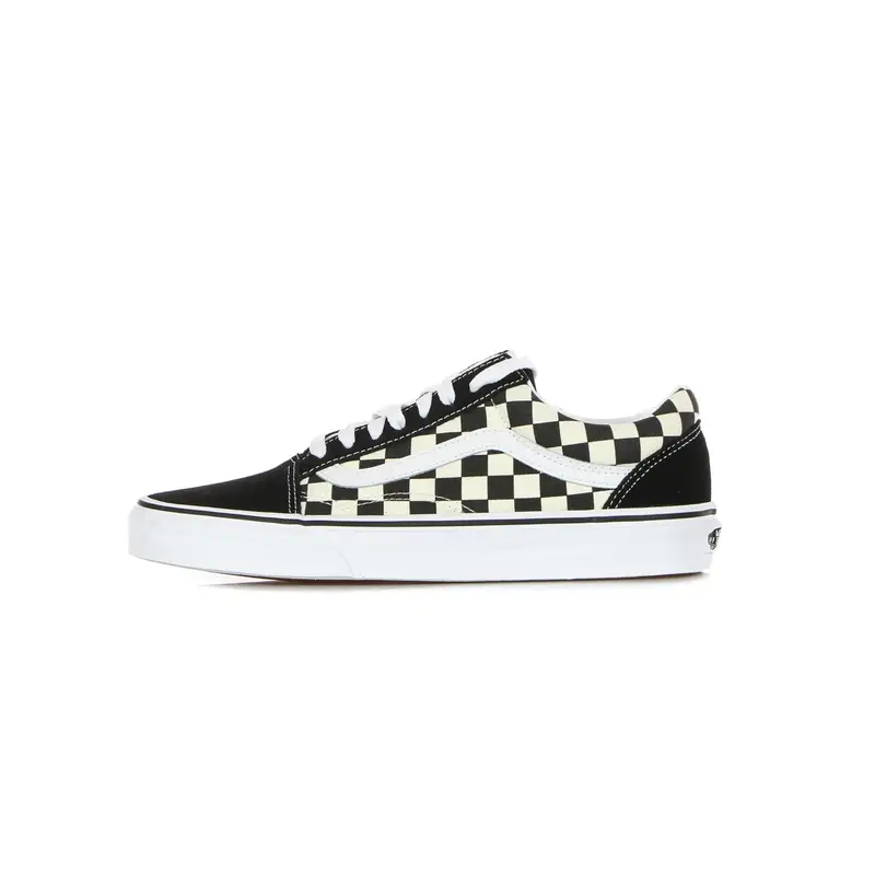 Scarpa Bassa Uomo Old Skool (primary Check) Black/white