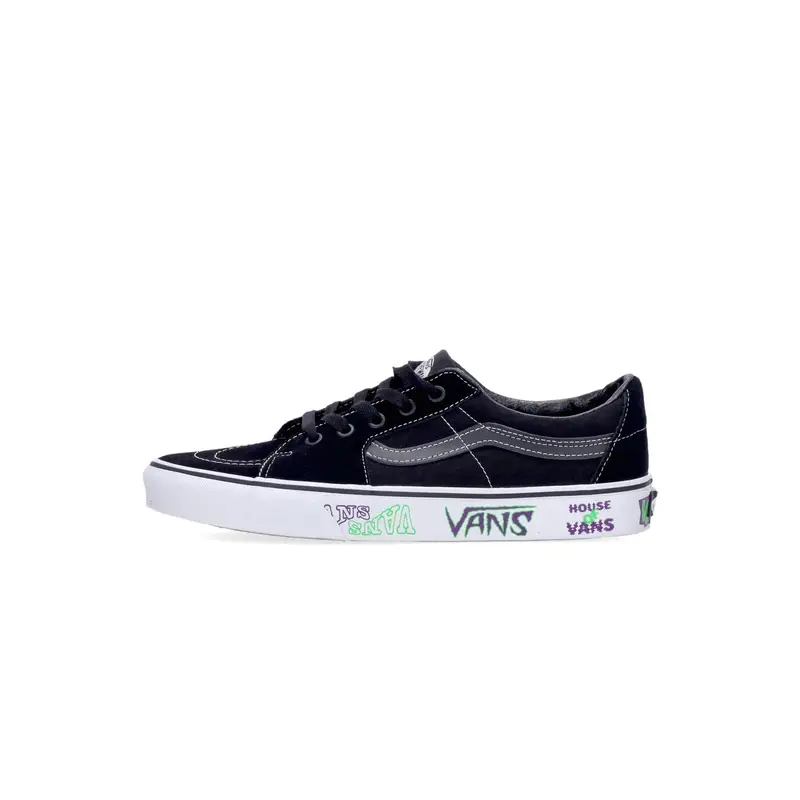 Scarpa Bassa Uomo Sk8-low (live At Hov) Black/white