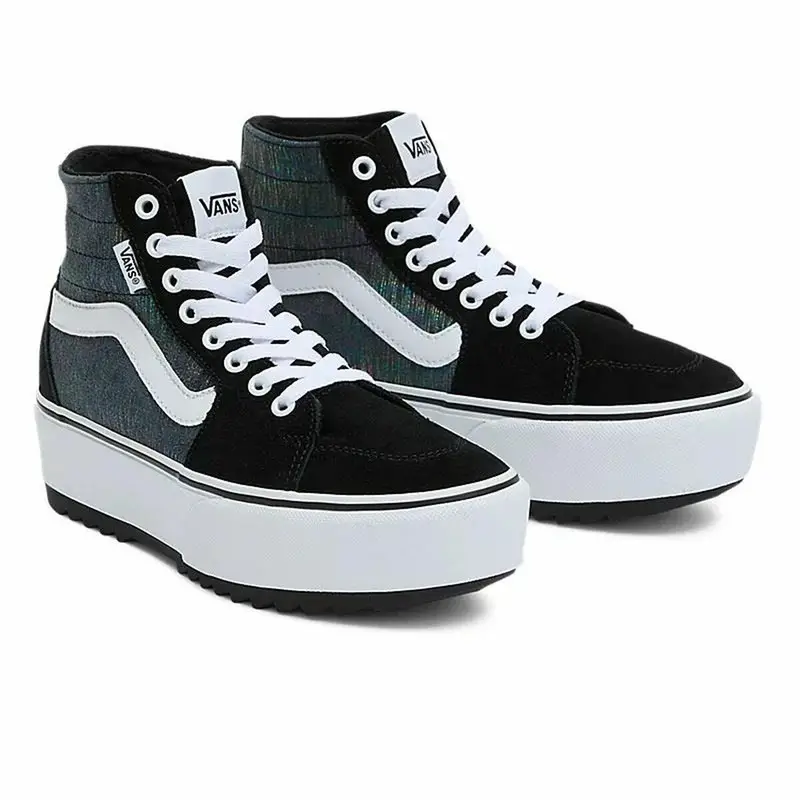 Scarpe da Tennis Casual Donna Vans Filmore Hi Tapered St Sdfl Nero | Vans