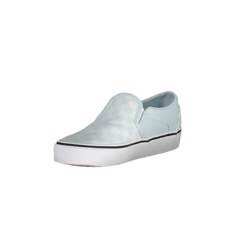 Scarpe Sneakers Donna Azzurre con Lacci e Logo Azzurro miniatura 3