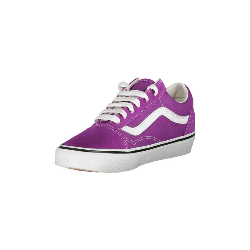 Scarpe Sneakers Donna Viola con Dettagli a Contrasto miniatura 3