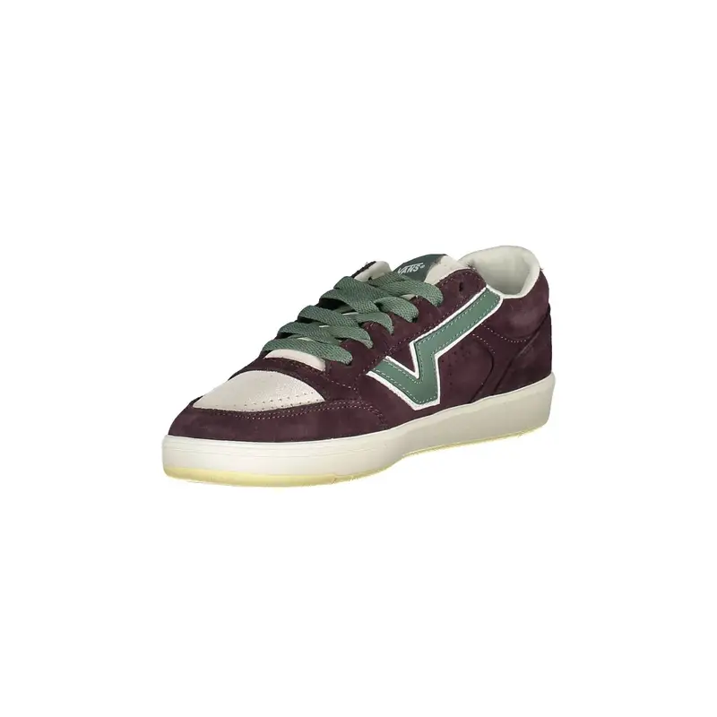 Scarpe Sneakers Uomo Viola con Dettagli a Contrasto miniatura 3