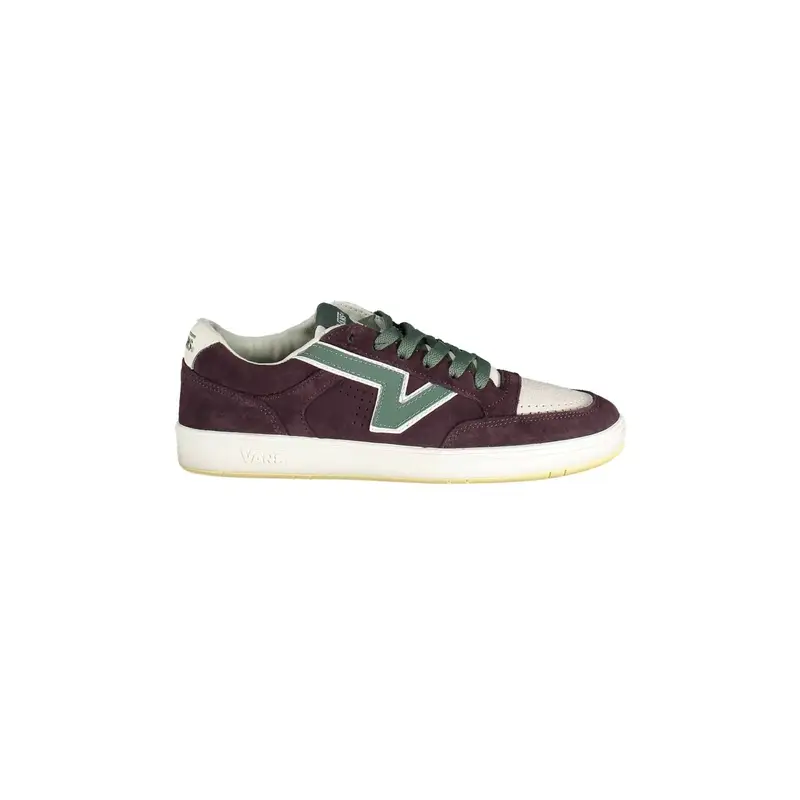 Scarpe Sneakers Uomo Viola con Dettagli a Contrasto
