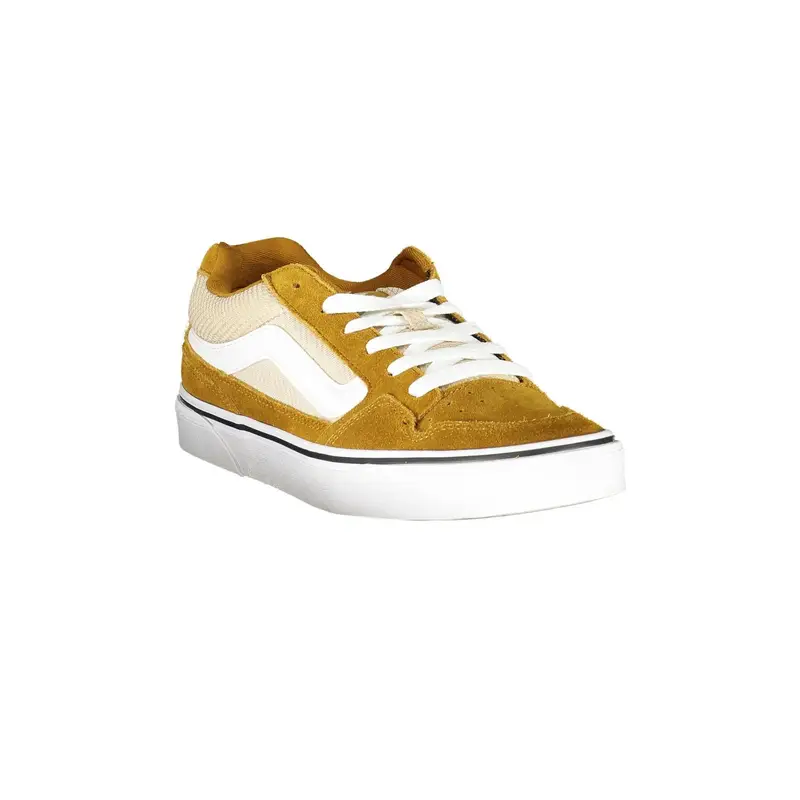 Scarpe Sportive Uomo Gialle con Lacci e Dettagli a Contrasto Giallo miniatura 2