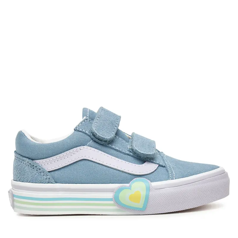 Scarpe sportive Vans Old Skool V Heart VN000D4DCFL1 Blu