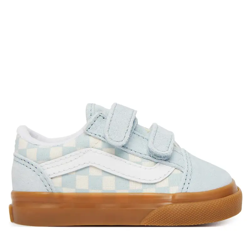 Scarpe sportive Vans Old Skool V VN000CTGFOA1 Celeste