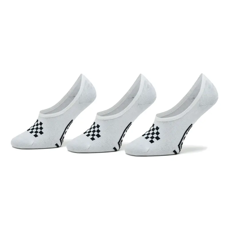 Set di 3 paia di pedulini da bambini Vans Classic Canoodle Rox VN0007BCYB21 Bianco