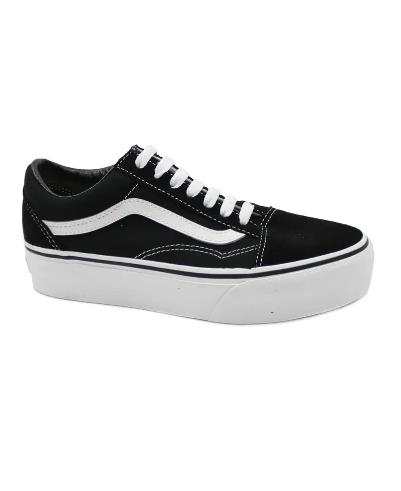 Sneaker Donna OLD SKOOL PLATFORM Nero | Vans