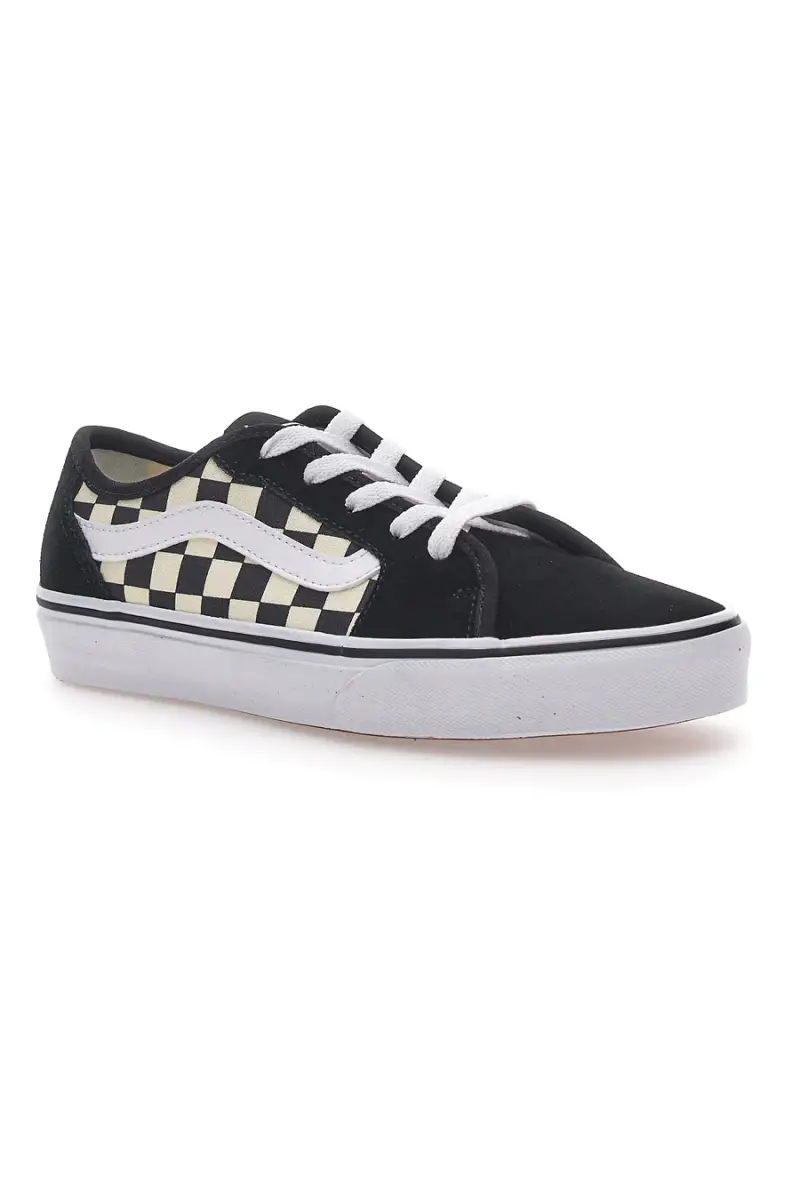 Sneakers a Qadri Bianche e Nere Vans Filmore Decon [NERO miniatura 2