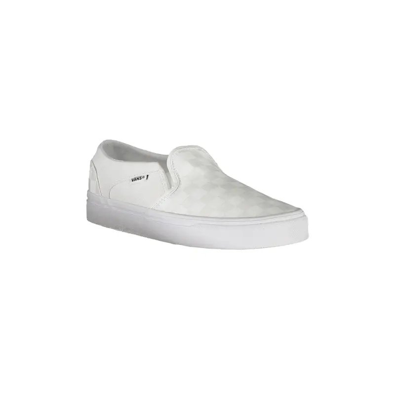 Sneakers Donna Bianche Elastico Logo Bianco miniatura 2