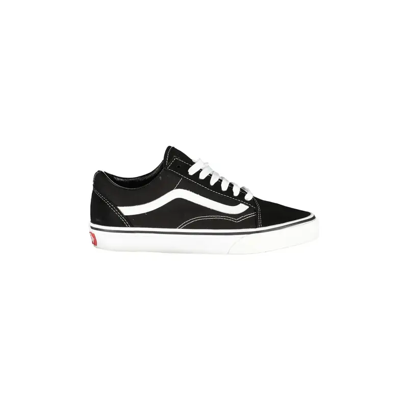 Vans Sneakers Donna Nere con Dettagli a Contrasto