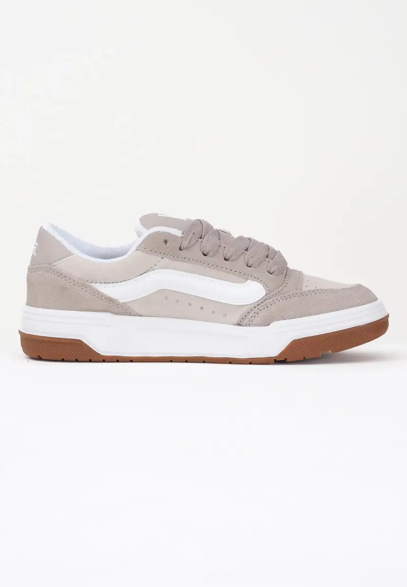 Sneakers Hylane beige per donna e uomo miniatura 3