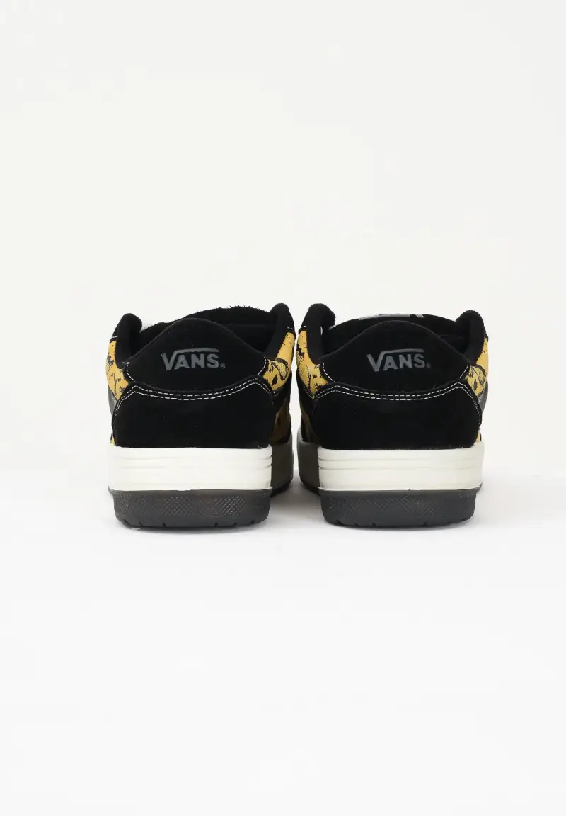 Sneakers HYLANE nere e gialle da uomo miniatura 2