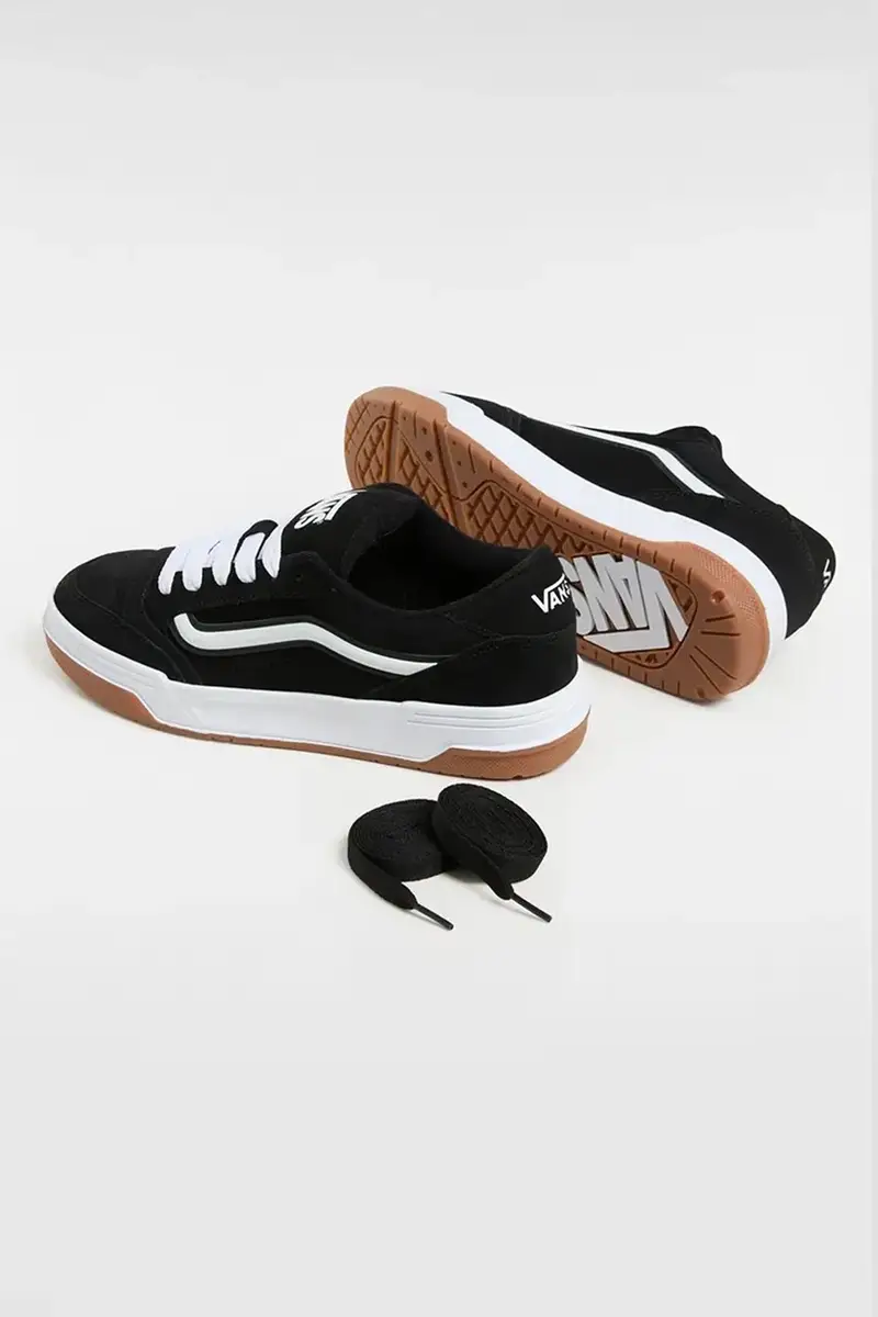 sneakers in camoscio Hylane colore nero VN000D819X11 miniatura 4