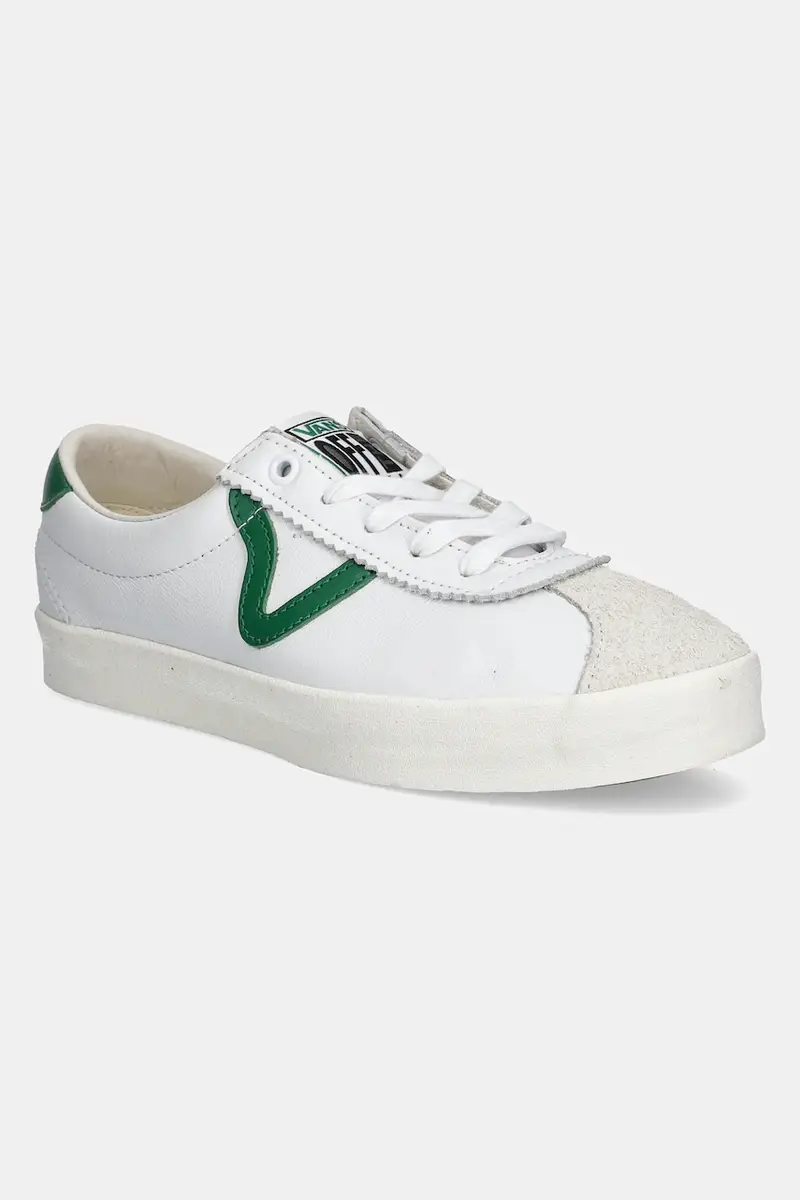 sneakers in pelle Premium Classics LX Sport Low 73 colore bianco VN000D2JGRN1