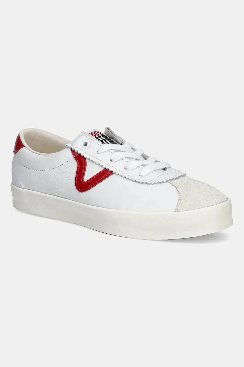 sneakers in pelle Premium Classics LX Sport Low 73 colore bianco VN000D2JRED1