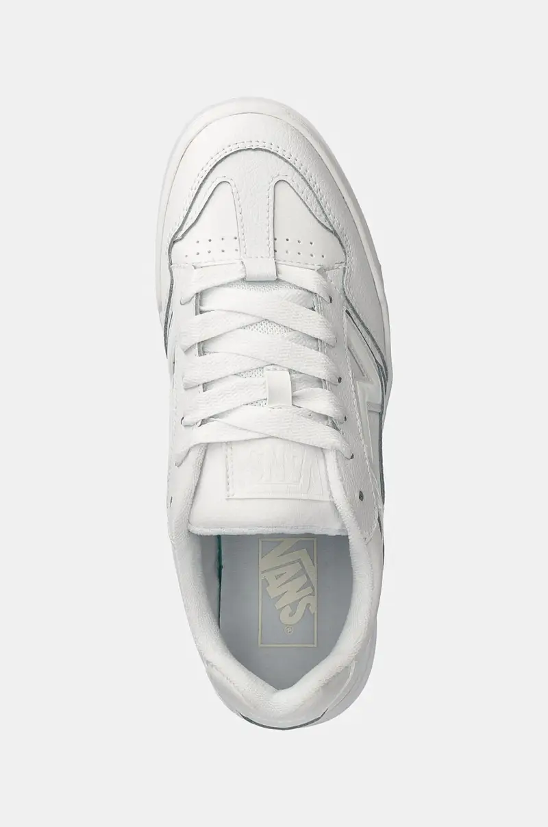 sneakers in pelle Upland colore bianco VN000D1HWWW1 miniatura 4