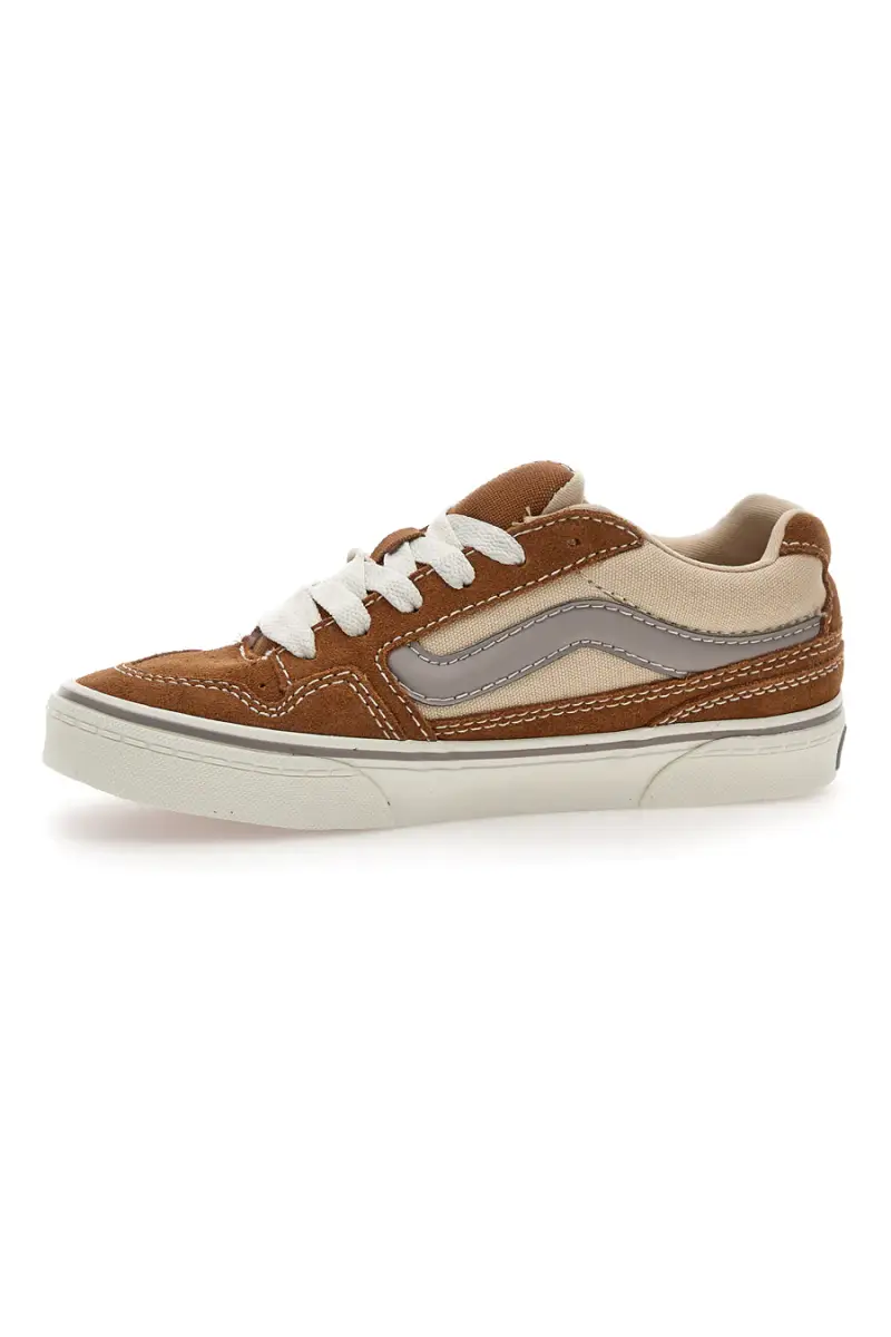 Sneakers Marroni e Beige Con Suola Waffle Vans Caldrone [MARRONE] miniatura 4
