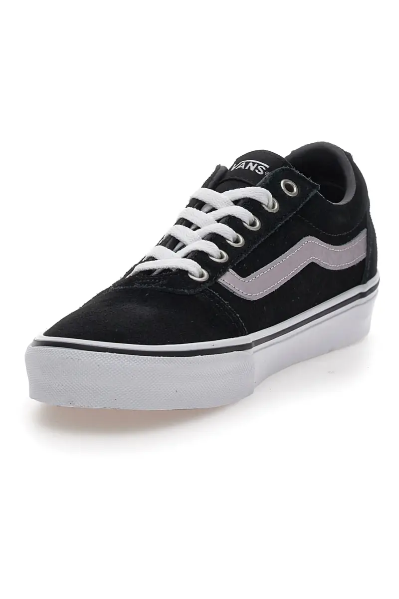 Sneakers Nere Con Tomaia In Pelle Vans Ward [ND] miniatura 3