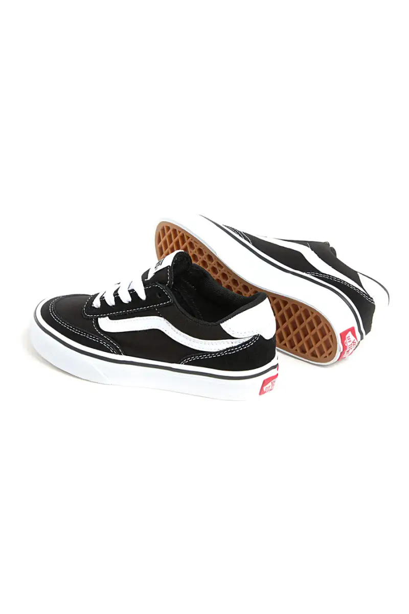 Sneakers Nere e Bianche Vans Brooklyn [NERO miniatura 5