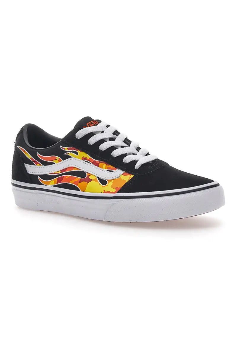 Sneakers Nere Vans Ward Flame Camo [NERO miniatura 2