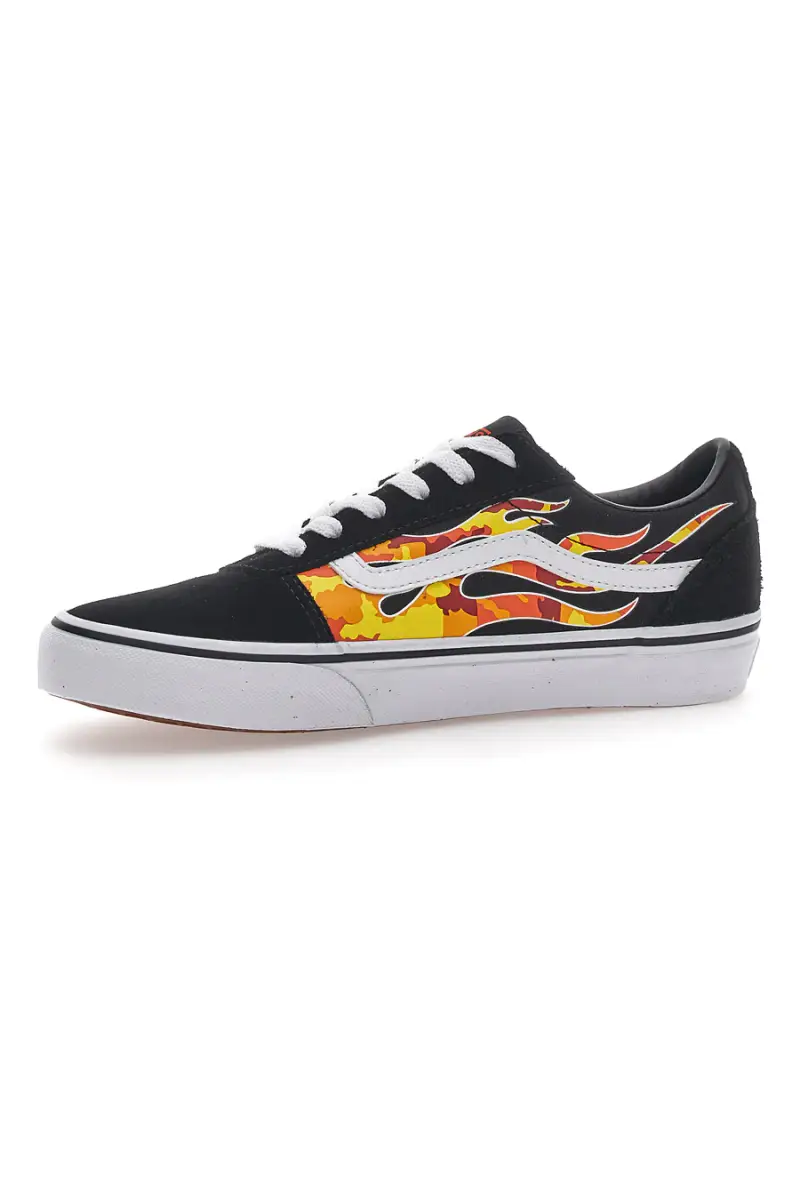 Sneakers Nere Vans Ward Flame Camo [NERO miniatura 4
