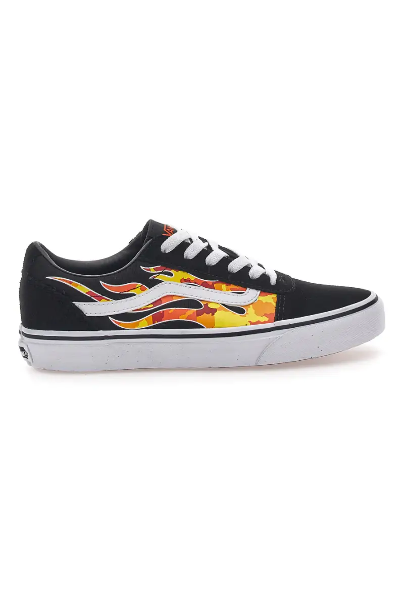 Sneakers Nere Vans Ward Flame Camo [NERO