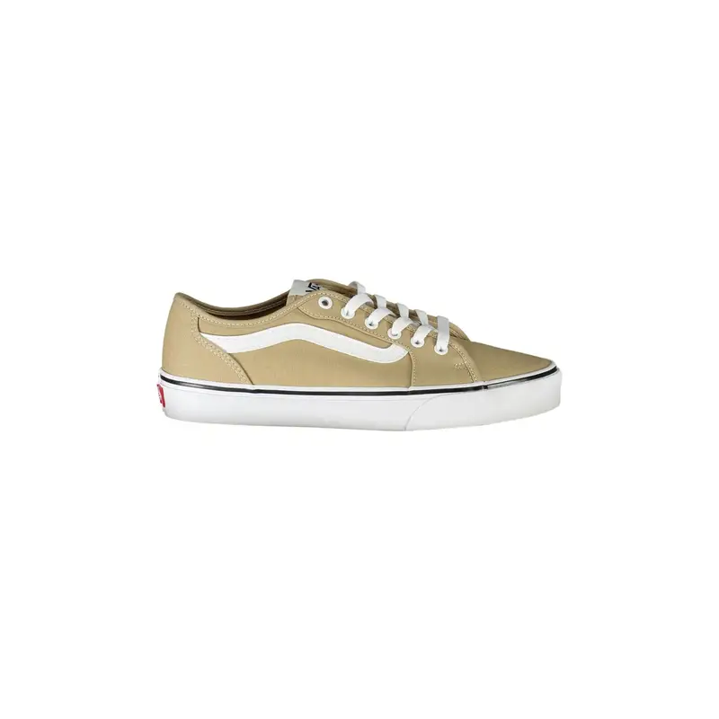 Sneakers Uomo Beige Logo