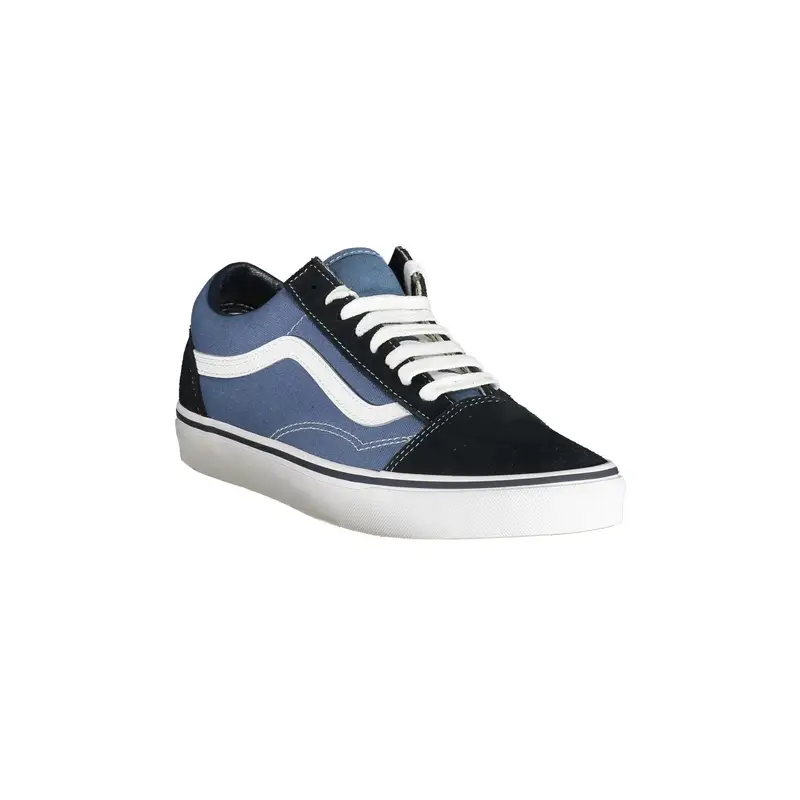 Vans Sneakers Uomo Blu con Dettagli a Contrasto miniatura 2