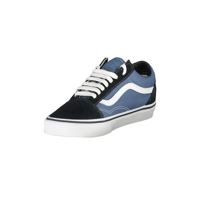Vans Sneakers Uomo Blu con Dettagli a Contrasto miniatura 3