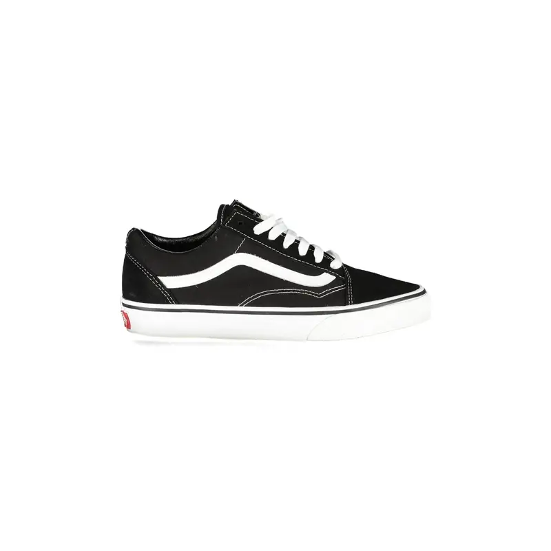 Vans Sneakers Uomo Nere con Dettagli a Contrasto