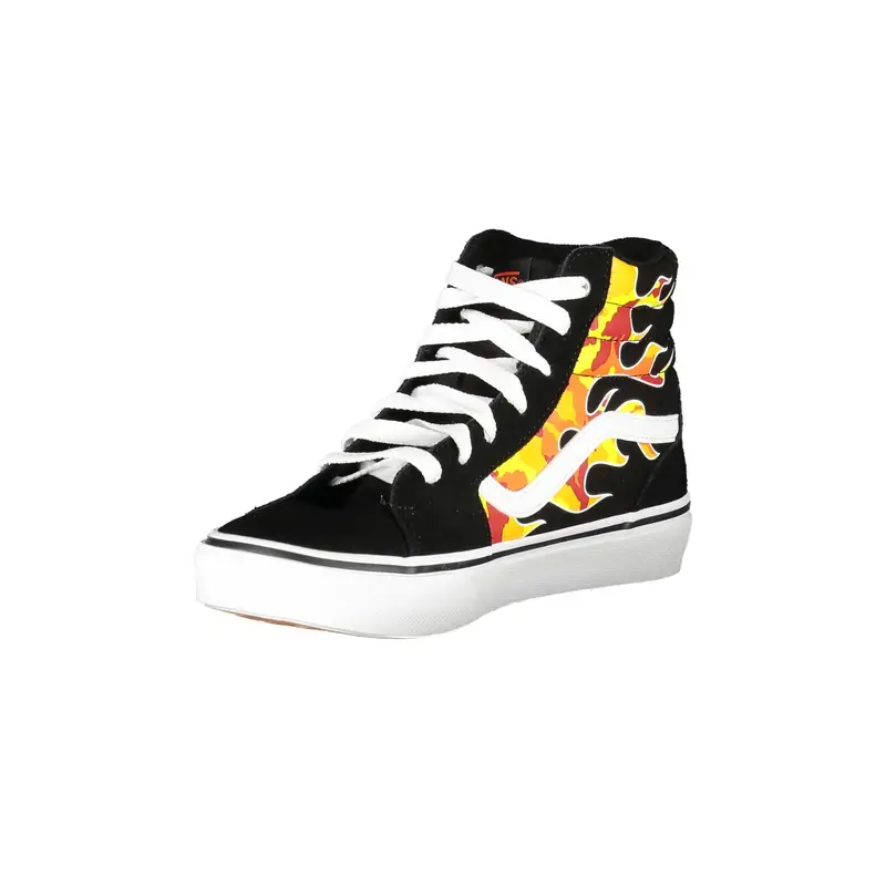 Sneakers Uomo Nere Stampa Logo Nero miniatura 3