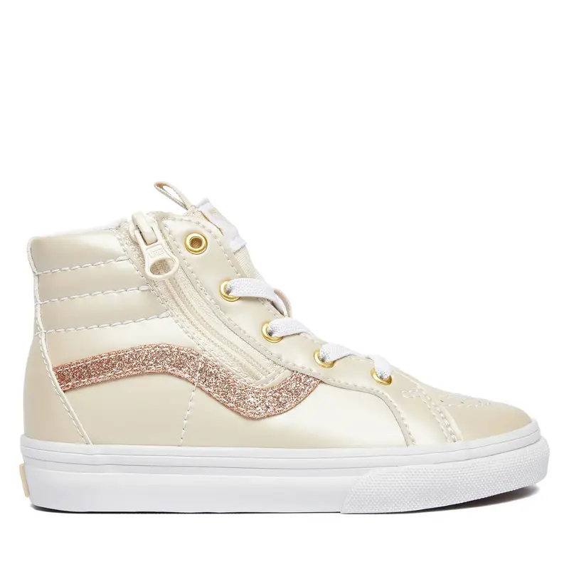 Sneakers Vans SK8-Hi Reissue Side Zip VN0007Q3DJR1 Écru Écru